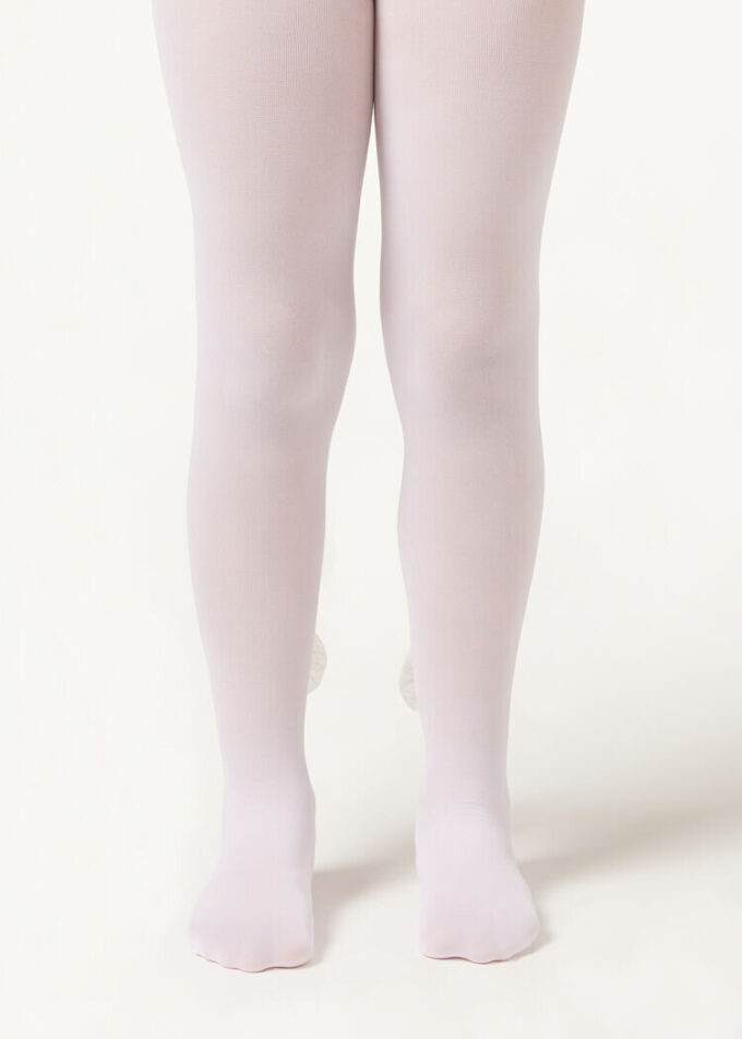 Tights för flickor med rosett Tights för flickor med rosett