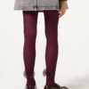 Tights för flickor med rosett Tights för flickor med rosett
