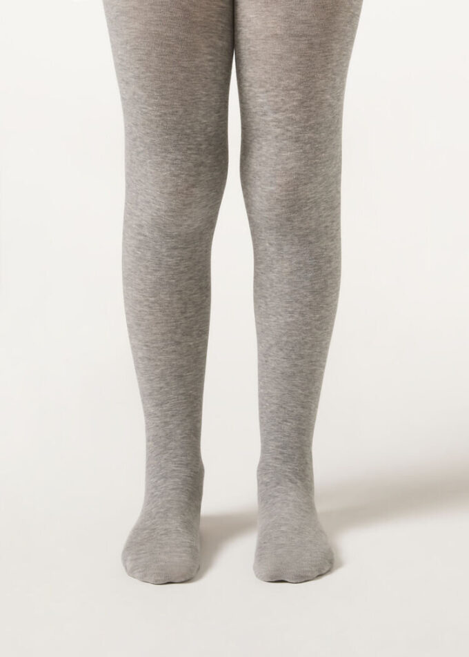Tights i ekologisk bomull för flickor Tights i ekologisk bomull för flickor