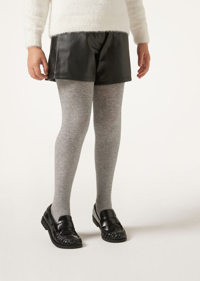 Tights i ekologisk bomull för flickor Tights i ekologisk bomull för flickor