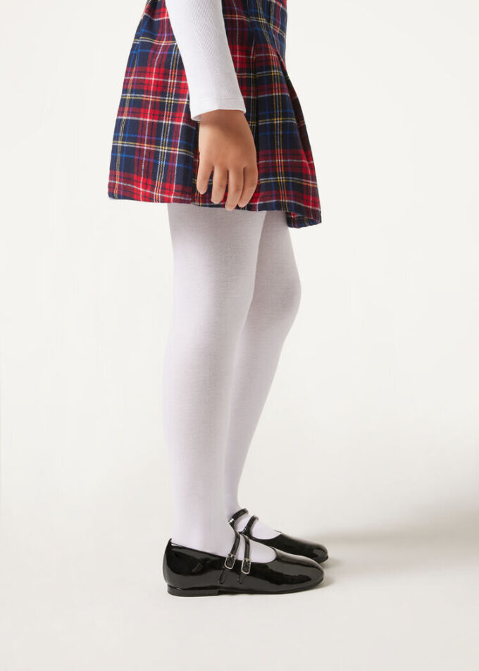 Tights i ekologisk bomull för flickor Tights i ekologisk bomull för flickor