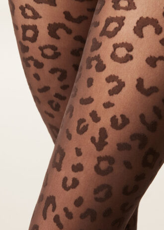 Tights med djurmönster, 30 denier