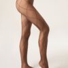 Tights med genomskinliga romber Tights med genomskinliga romber