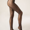 Tights med genomskinliga romber Tights med genomskinliga romber