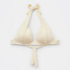 Triangeltopp med graderad vaddering, glansig satin Triangeltopp med graderad vaddering, glansig satin