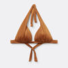 Triangeltopp med graderad vaddering, glansig satin Triangeltopp med graderad vaddering, glansig satin