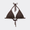 Triangeltoppar Brown Glitter Triangeltoppar Brown Glitter