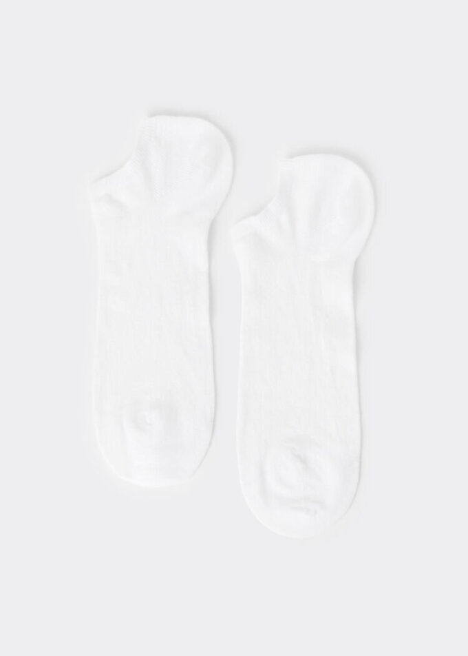 Unisex osynliga strumpor i bomull och linne