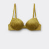Vadderad Push-up-bikinitopp i glänsande satin Vadderad Push-up-bikinitopp i glänsande satin
